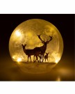 Lyslykt LED hjort thumbnail