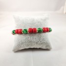 Elastisk armbånd rødt/grønt thumbnail