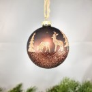 Glasskule Mørk brun 2pk thumbnail