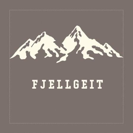 Servietter Fjellgeit brun
