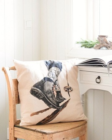 Putetrekk Skigåer 50x50cm