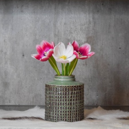 Vase grønn