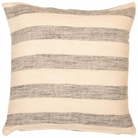 Putetrekk vevd bomull Geilo sort 45x45cm