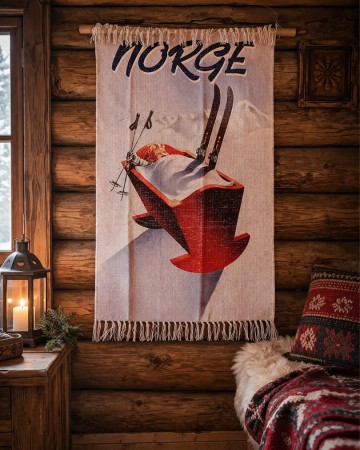 Rye/veggtepper Vugge 70x115cm