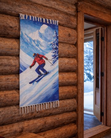 Rye/veggteppe utfor 70x115cm